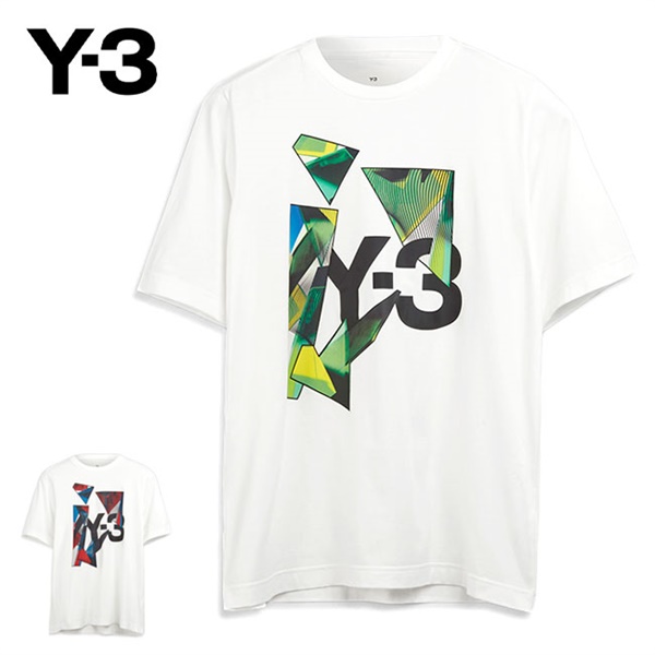 Y-3 ワイスリー アートグラフィック ロゴTシャツ IL1789 IL1790 Y-3
