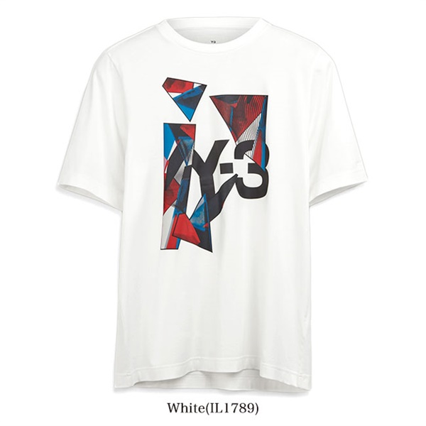 Y-3 ワイスリー アートグラフィック ロゴTシャツ IL1789 IL1790