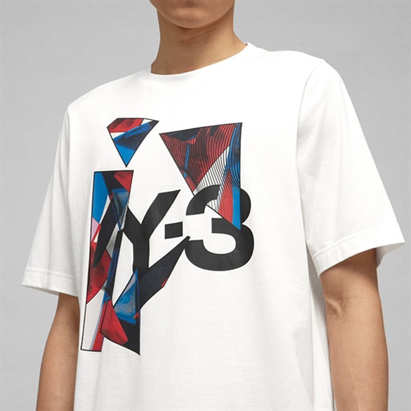 SALE] Y-3 ワイスリー アートグラフィック ロゴTシャツ IL1789 IL1790 