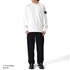 STONE ISLAND �X�g�[���A�C�����h �I�[�K�j�b�N�R�b�g�� �X�E�F�b�gT�V���c 6100030