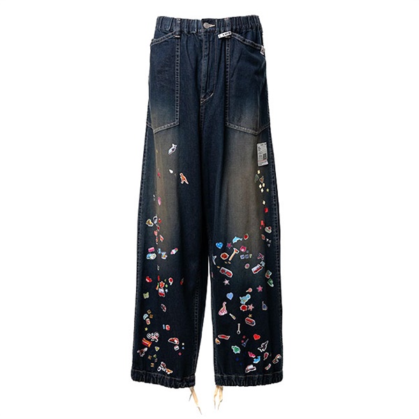 Maison MIHARA YASUHIRO �~�n�����X�q�� �L�b�Y �X�e�b�J�[ �v�����g �x�C�J�[ �f�j���p���c J16PT124