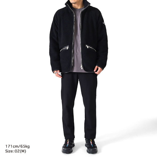 TATRAS タトラス MAFFEO マッフェオ スタンドカラー ボアジャケット