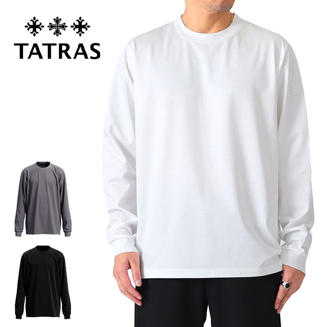 希少カラー】紫 2024モデル タトラス Tシャツ 両面ロゴ飾り