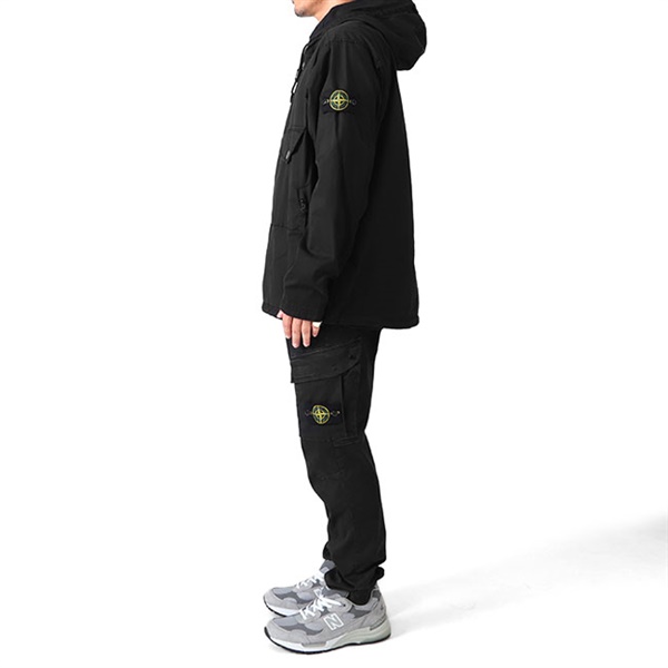 Stone Island ストーンアイランド ガーメントダイ アノラック プルオーバー シャツパーカー 771510710