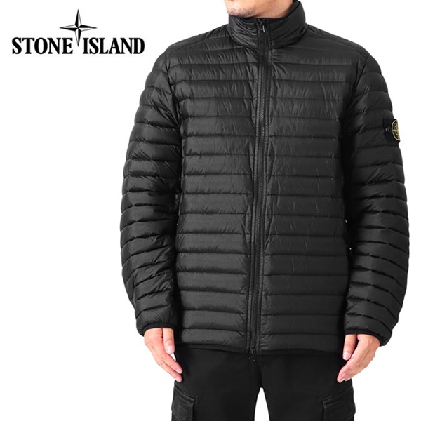 Stone Island ストーンアイランド スタンドカラー キルティング ライト