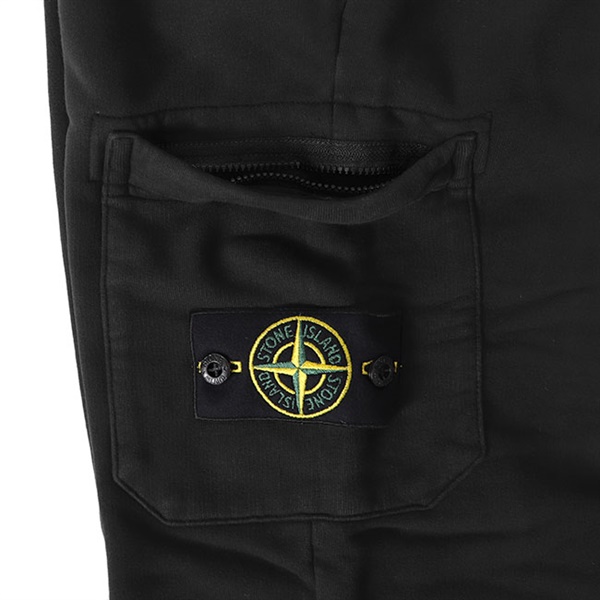 Stone Island ストーンアイランド ガーメントダイ ブラッシュドコットン スウェットパンツ 771564520