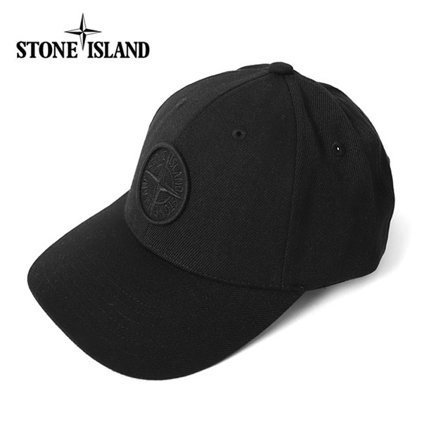 Stone Island ストーンアイランド ウール ガバルディン コンパスロゴ 6パネルキャップ 771599675