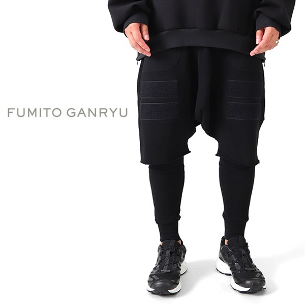 FUMITO GANRYU  ショートサルエルパンツ