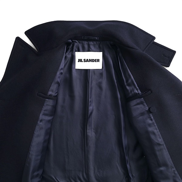 JIL SANDER ジルサンダー CABAN 11 ウールメルトン Pコート J22AM0107 J40004