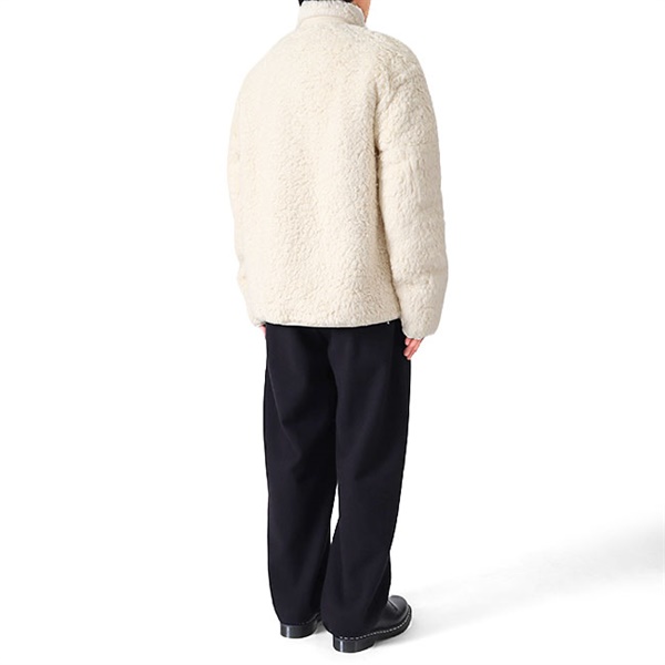 JIL SANDER+ 総柄 ジップアップ フリースジャケット